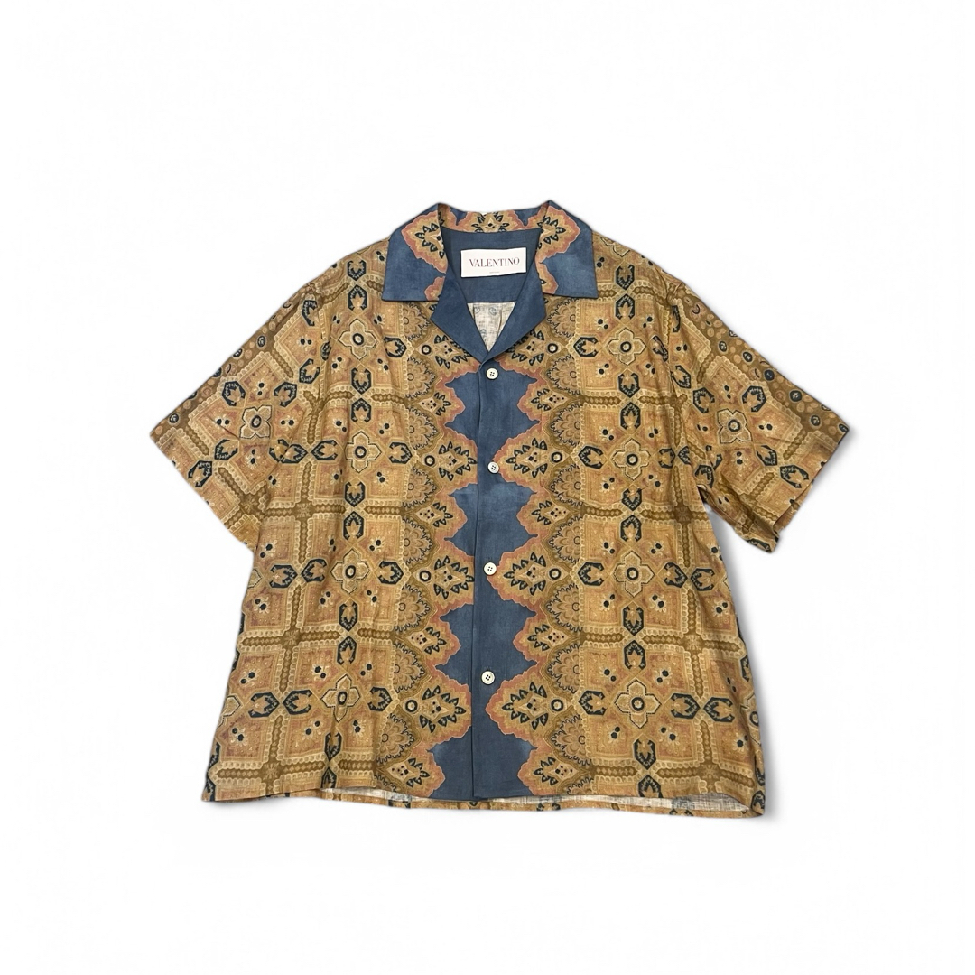VALENTINO - VALENTINO 25SS CAMICIA BOWLING ボーリングシャツ VALENTINO - VALENTINO 25SS CAMICIA BOWLING ボーリングシャツ