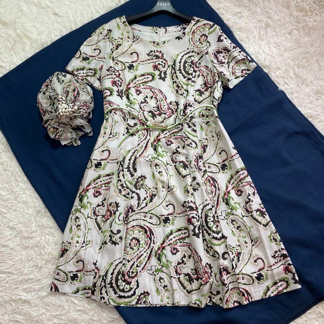 TO BE CHIC - 美品✨トゥービーシック 46 ワンピース ショール付 TO BE CHIC - 美品✨トゥービーシック 46 ワンピース ショール付