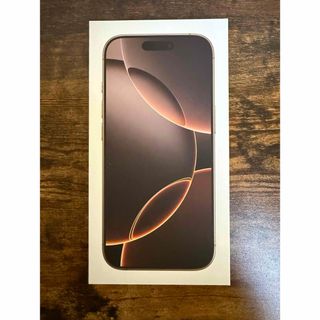 iPhone - 【新品・未開封】iPhone 16 Pro 128GB デザート iPhone - 【新品・未開封】iPhone 16 Pro 128GB デザート