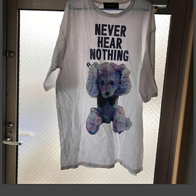 MILKBOY(ミルクボーイ)の即購入OKMILKBOY NEVER HEAR NOTHING BIG Tシャツ レディースのトップス(Tシャツ(半袖/袖なし))の商品写真