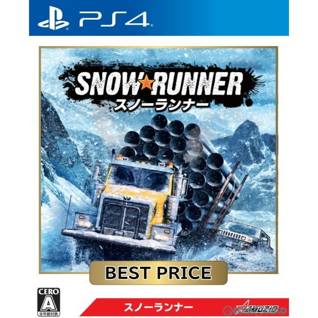 OIZUMI(オーイズミ)のPS4ソフト スノーランナー(Snow Runner) BEST PRICE(PLJM-17075) オーイズミ・アミュージオ エンタメ/ホビーのゲームソフト/ゲーム機本体(家庭用ゲームソフト)の商品写真
