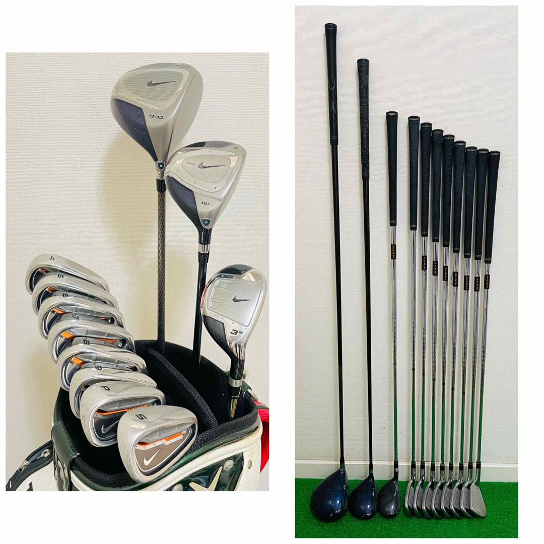 NIKE - 8415 NIKE ナイキ SLINGSHOT メンズ 右 ゴルフクラブ11本 NIKE - 8415 NIKE ナイキ SLINGSHOT メンズ 右 ゴルフクラブ11本