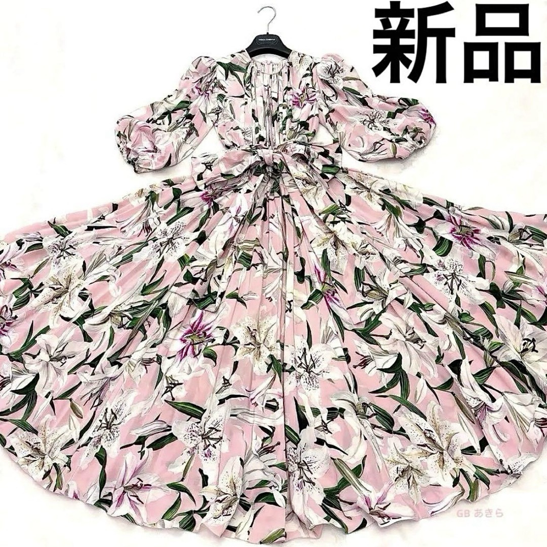 DOLCE&GABBANA - 【新品、タグ付き】dolce&gabbanaリリー柄 DOLCE&GABBANA - 【新品、タグ付き】dolce&gabbanaリリー柄