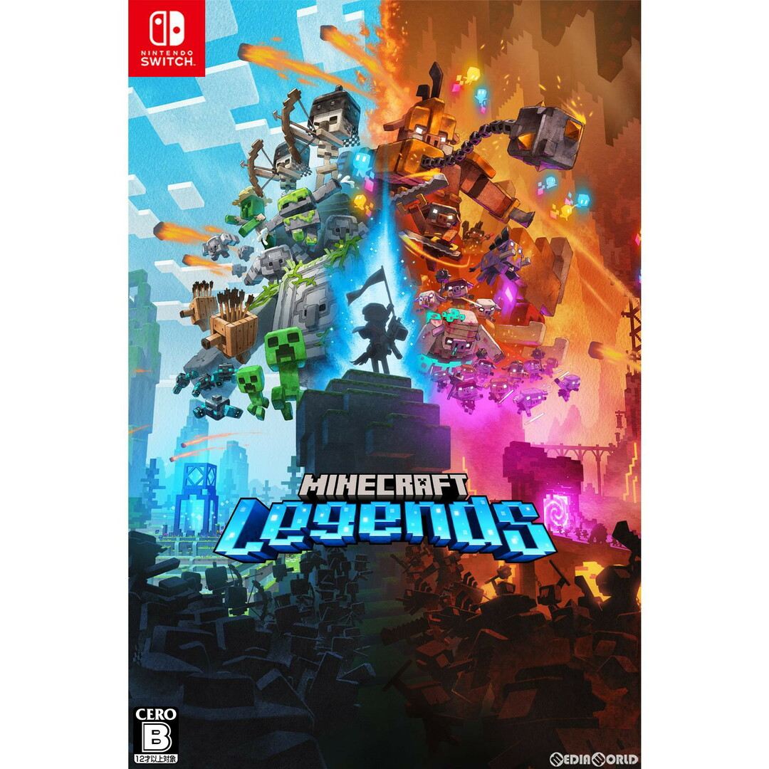Microsoft(マイクロソフト)のNintendo Switch スイッチソフト Minecraft Legends(マインクラフト レジェンズ) 日本マイクロソフト エンタメ/ホビーのゲームソフト/ゲーム機本体(家庭用ゲームソフト)の商品写真