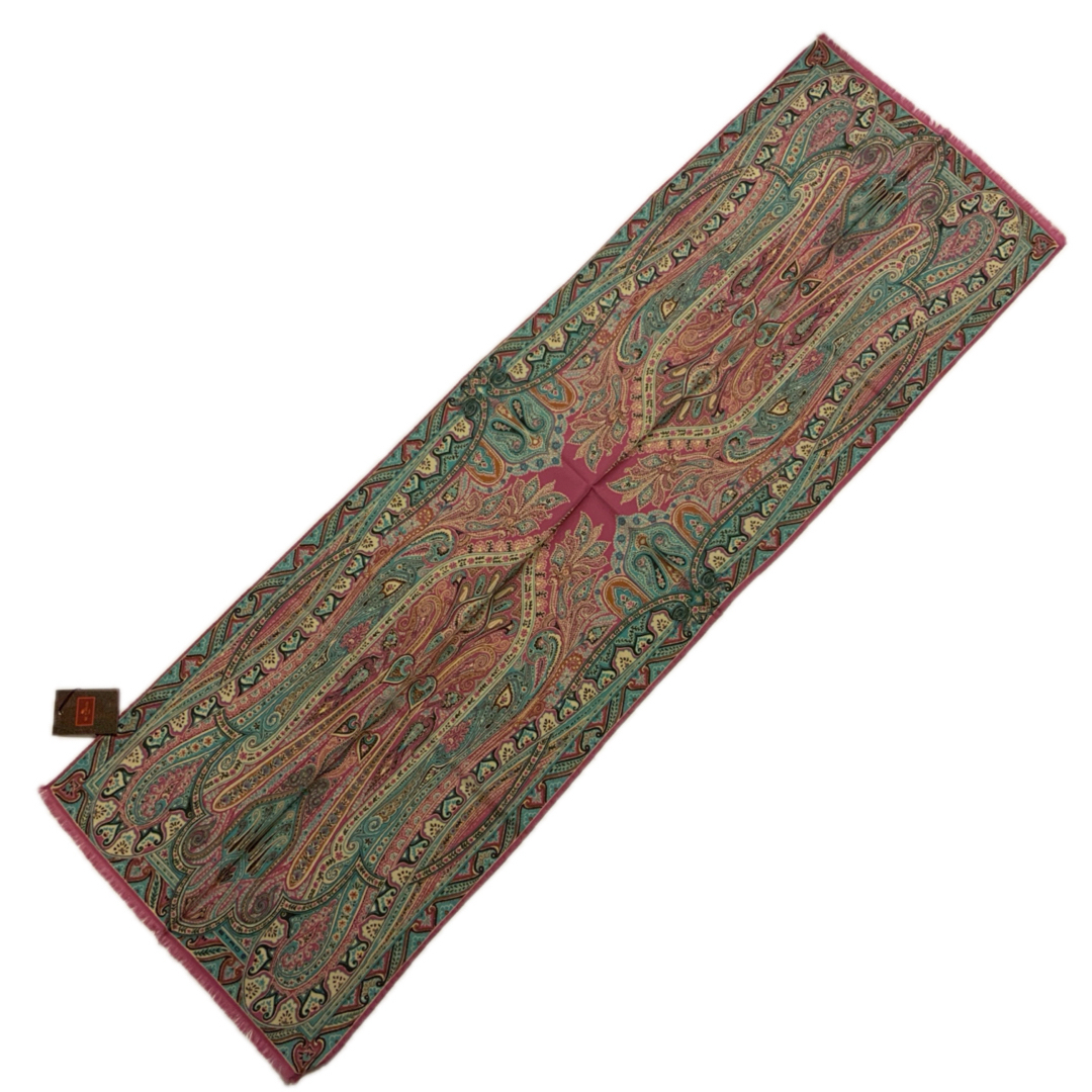 ETRO - 洗練されたデザイン ETRO 正規品 ペイズリー スカーフ ETRO - 洗練されたデザイン ETRO 正規品 ペイズリー スカーフ