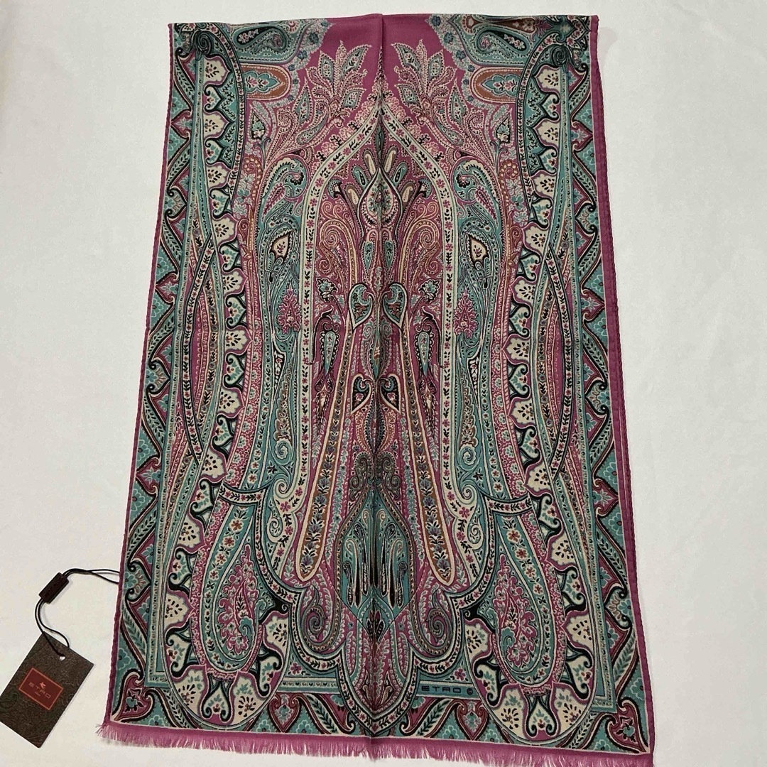 ETRO - 洗練されたデザイン ETRO 正規品 ペイズリー スカーフ ETRO - 洗練されたデザイン ETRO 正規品 ペイズリー スカーフ