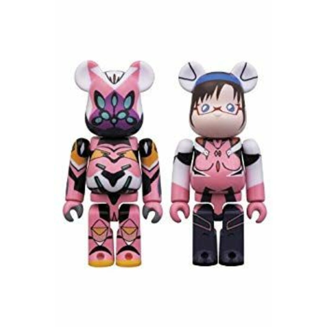 (未使用･未開封品)　BE@RBRICK ベアブリック ヱヴァンゲリヲン新劇場版:Q F ABS&PVC 塗装済みアクションフィギュア 2pc set F 60wa65s