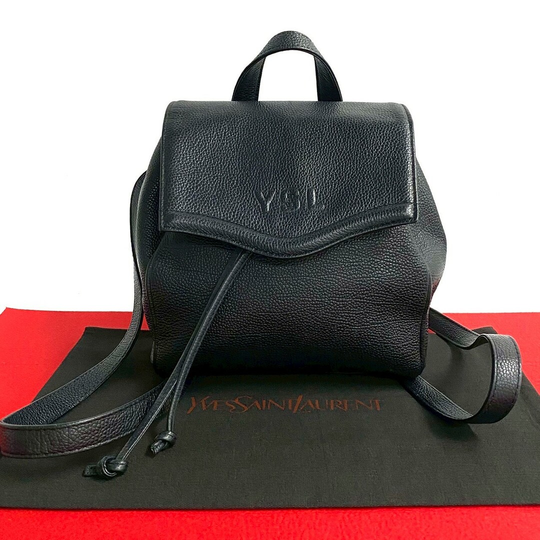 SAINT LAURENT - 極 美品 YVES SAINT LAURENT イヴ サンローラン SAINT LAURENT - 極 美品 YVES SAINT LAURENT イヴ サンローラン
