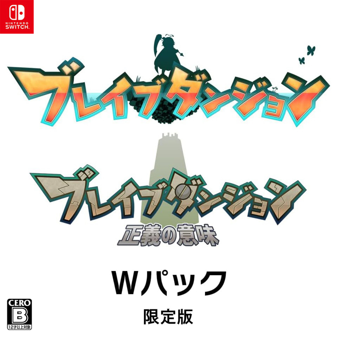 Nintendo Switch スイッチソフトブレイブダンジョン Wパック(ダブルパック) 限定版 メビウス エンタメ/ホビーのゲームソフト/ゲーム機本体(家庭用ゲームソフト)の商品写真