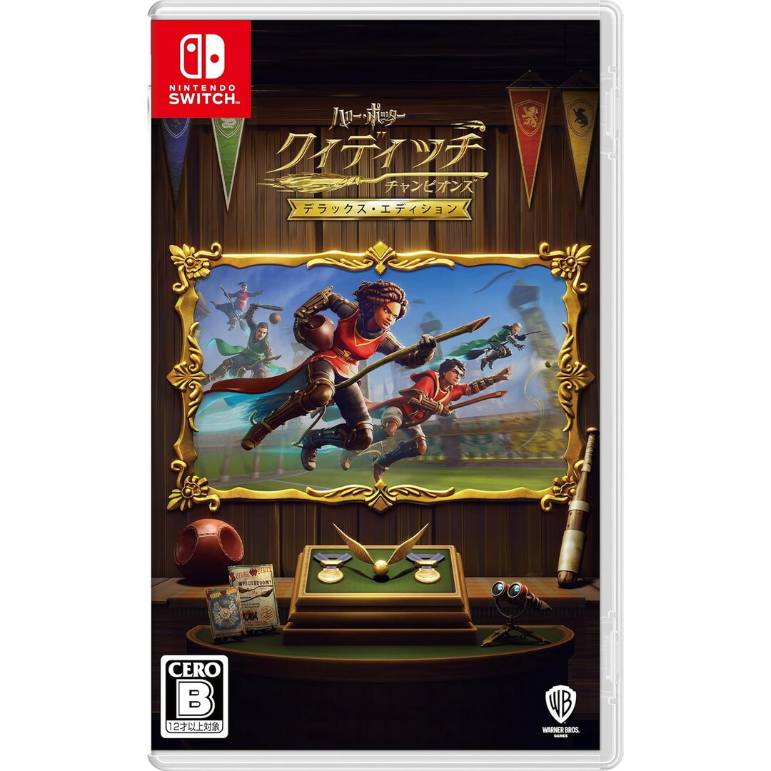 Champion(チャンピオン)のNintendo Switch スイッチソフトハリー・ポッター:クィディッチ・チャンピオンズ デラックス・エディション(Harry Potter: Quidditch Champions Deluxe Edition)(オンライン専用) WB Games エンタメ/ホビーのゲームソフト/ゲーム機本体(家庭用ゲームソフト)の商品写真