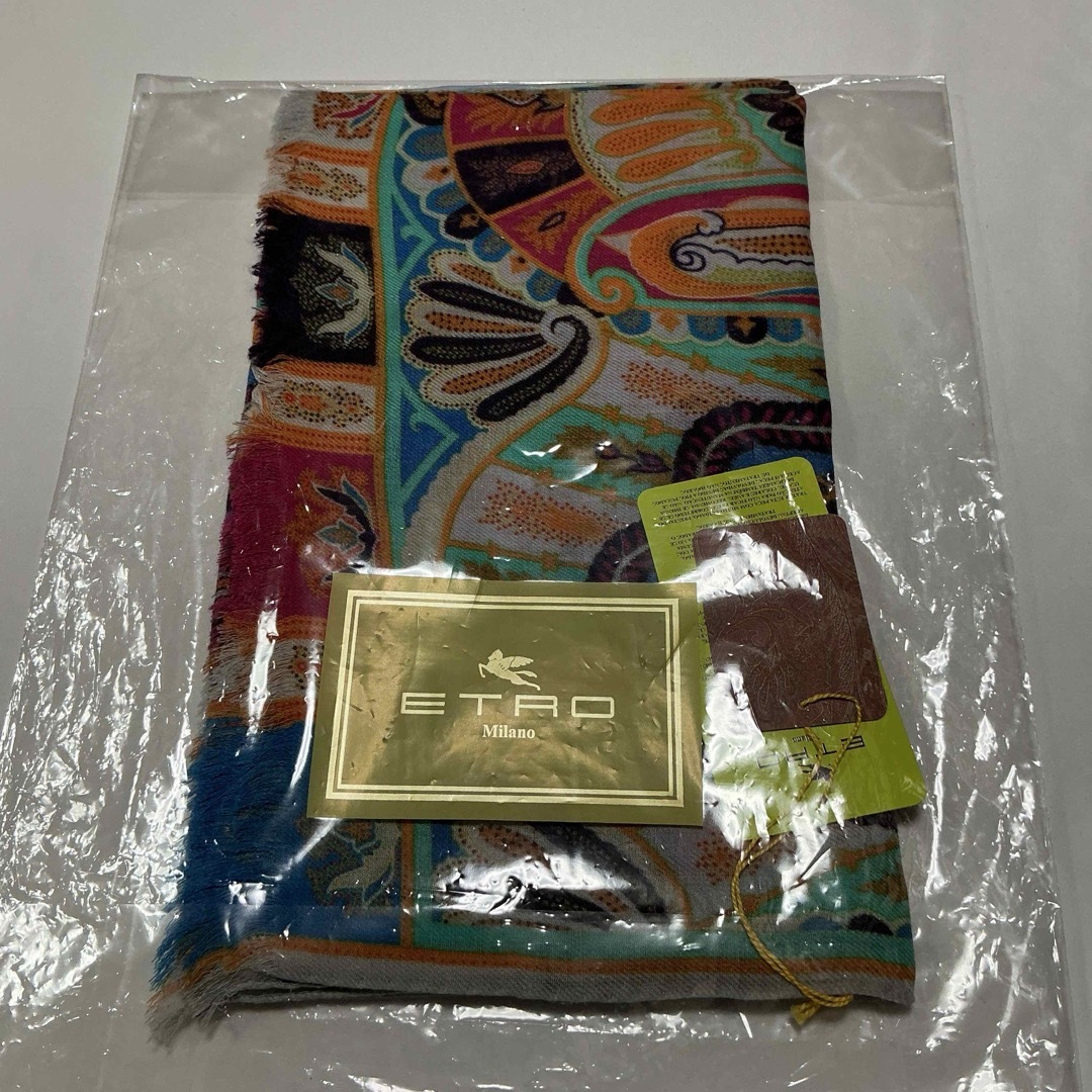 ETRO - 洗練されたデザイン ETRO 正規品 ペイズリー スカーフ ETRO - 洗練されたデザイン ETRO 正規品 ペイズリー スカーフ