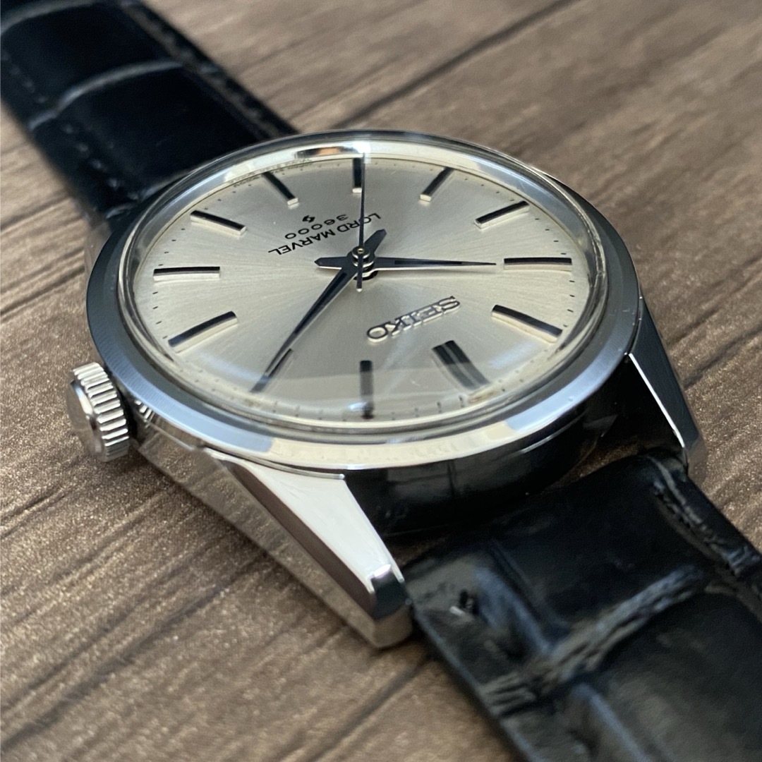 SEIKO - OH済み セイコー ロードマーベル36000 手巻き メンズ SEIKO - OH済み セイコー ロードマーベル36000 手巻き メンズ