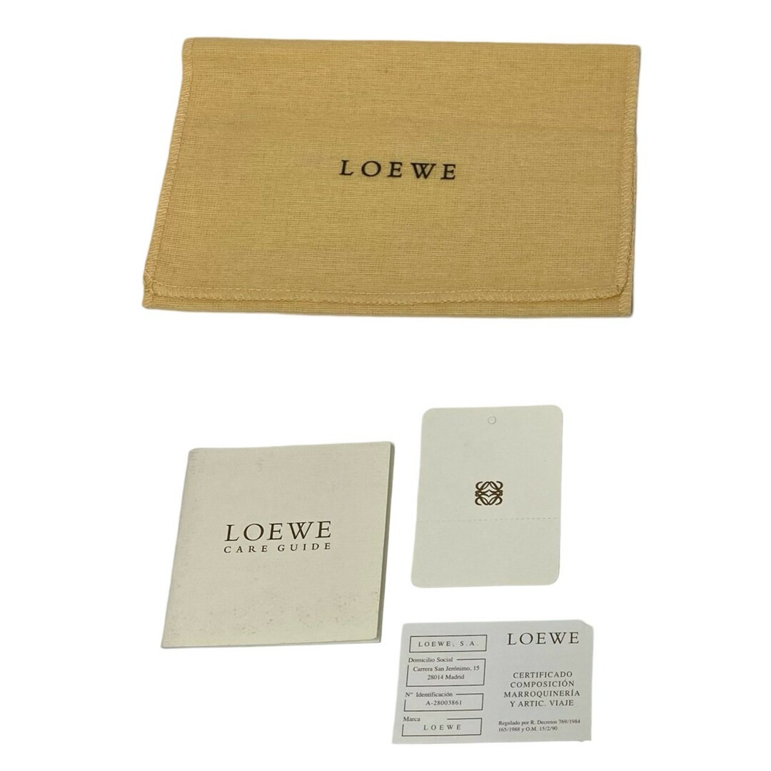 LOEWE - ほぼ未使用 希少品 箱付き LOEWE ロエベ アナグラム LOEWE - ほぼ未使用 希少品 箱付き LOEWE ロエベ アナグラム