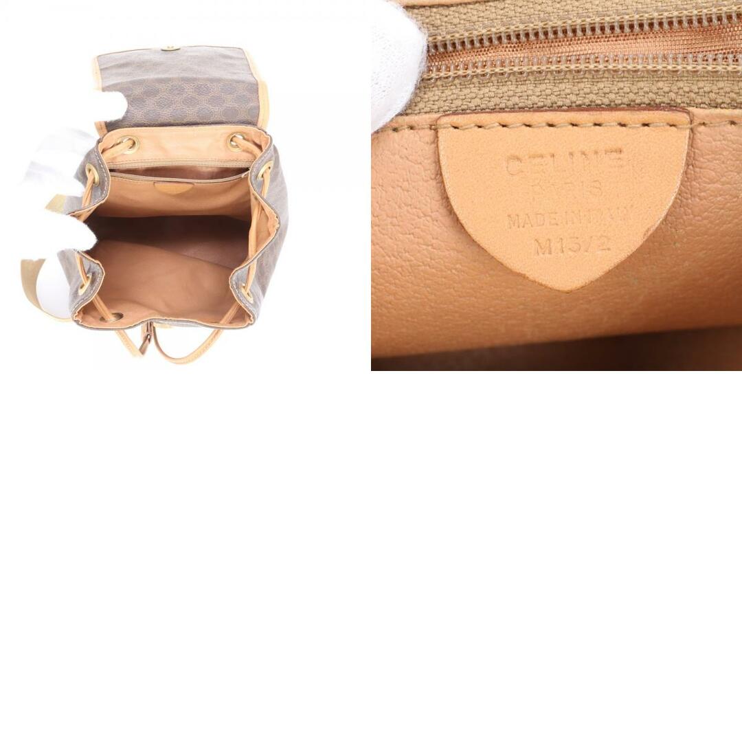 CELINE - 美品 セリーヌ マカダム レザー リュックサック CELINE - 美品 セリーヌ マカダム レザー リュックサック