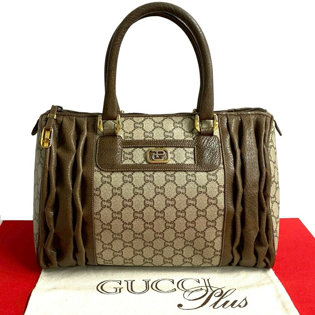 GUCCI - 極 美品 GUCCI グッチ グッチプラス ヴィンテージ GG GUCCI - 極 美品 GUCCI グッチ グッチプラス ヴィンテージ GG