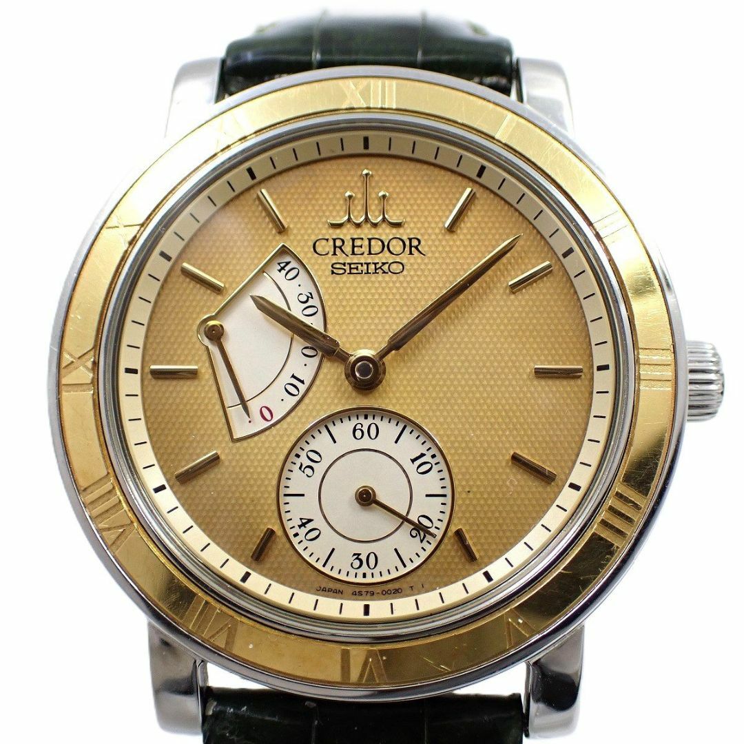 SEIKO - SEIKO セイコー クレドール パワーリザーブ 手巻き SEIKO - SEIKO セイコー クレドール パワーリザーブ 手巻き