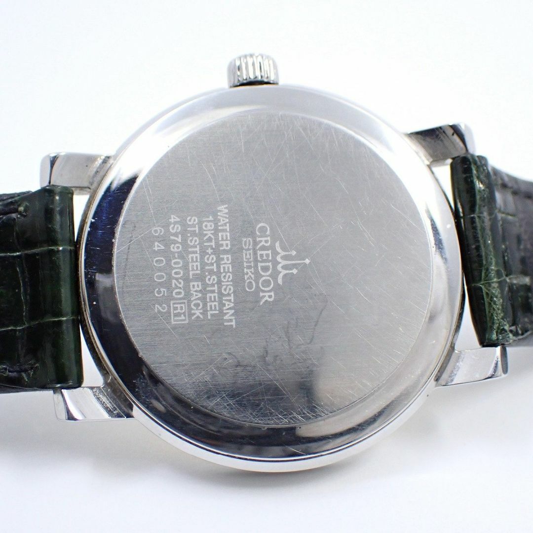 SEIKO - SEIKO セイコー クレドール パワーリザーブ 手巻き SEIKO - SEIKO セイコー クレドール パワーリザーブ 手巻き