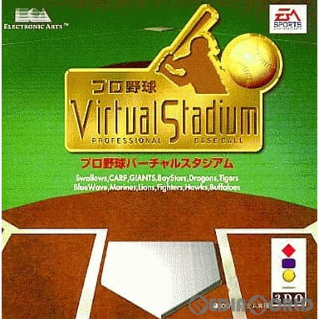 3DOソフトプロ野球Virtual Stadium(バーチャルスタジアム) Electronic Arts エンタメ/ホビーのゲームソフト/ゲーム機本体(家庭用ゲームソフト)の商品写真
