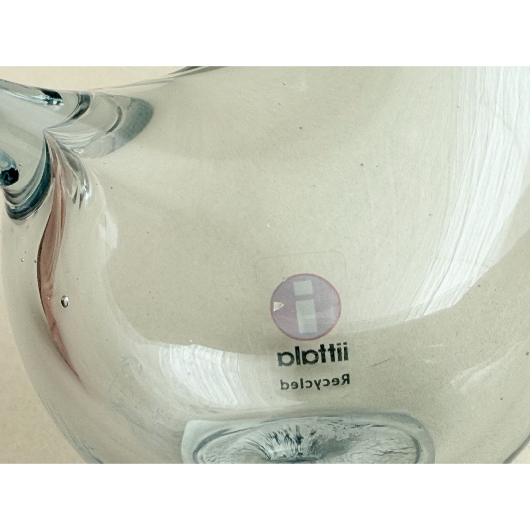 iittala - 新品 シエッポ リサイクルエディション 箱付き バード iittala - 新品 シエッポ リサイクルエディション 箱付き バード