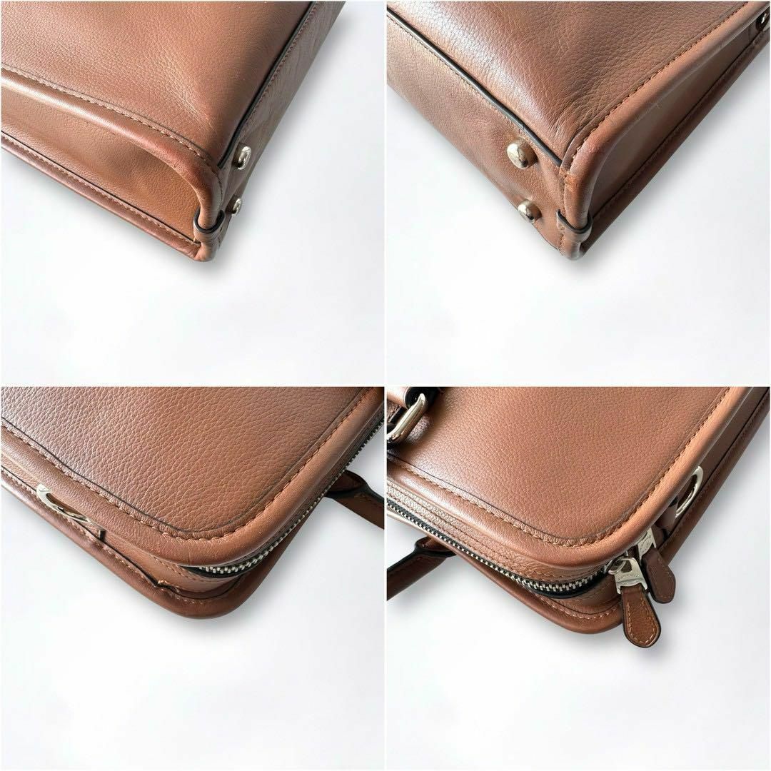 COACH - 訳あり美品 COACH コーチ レザー ビジネスバッグ COACH - 訳あり美品 COACH コーチ レザー ビジネスバッグ