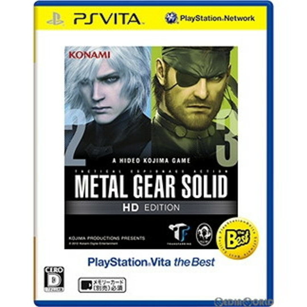PlayStation(プレイステーション)のPS Vitaソフト METAL GEAR SOLID HD EDITION(メタルギア ソリッド HD エディション) PlayStation Vita the Best(VLJM-65001) コナミデジタルエンタテインメント エンタメ/ホビーのゲームソフト/ゲーム機本体(携帯用ゲームソフト)の商品写真