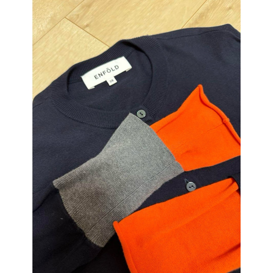 ENFOLD - ENFOLD カーディガン LAYERED ENFOLD - ENFOLD カーディガン LAYERED