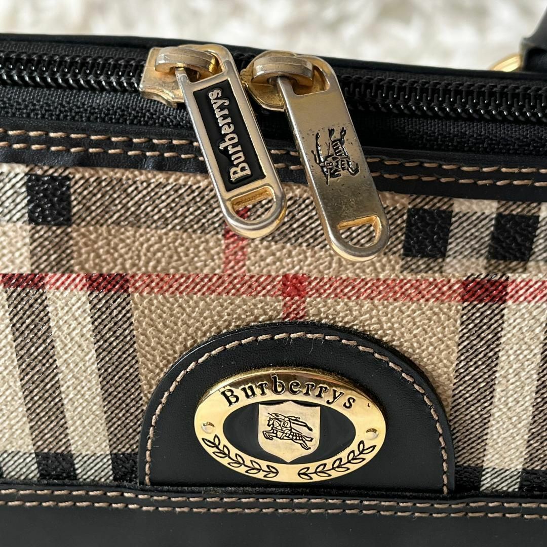BURBERRY - 美品☆バーバリー ノバチェック シャドーホース BURBERRY - 美品☆バーバリー ノバチェック シャドーホース