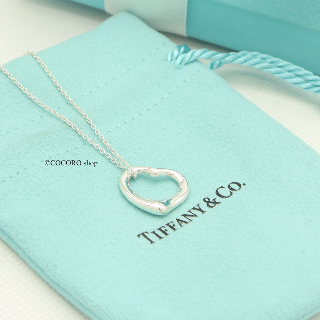 Tiffany & Co. - 【美品】TIFFANY&Co. オープンハート 16mm Tiffany & Co. - 【美品】TIFFANY&Co. オープンハート 16mm