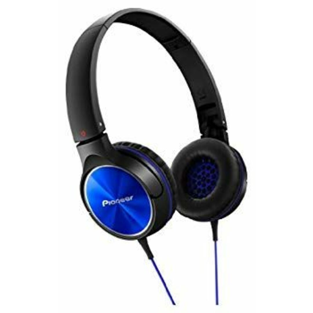 (未使用・未開封品) パイオニア Pioneer SE-MJ522 ヘッドホン 密閉型/オンイヤー/折りたたみ式 ブルー SE-MJ522-L vf3p617 スマホ/家電/カメラのオーディオ機器(ヘッドフォン/イヤフォン)の商品写真