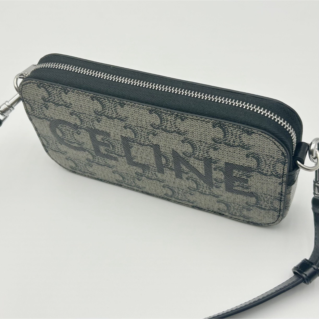 CELINE - CELINE セリーヌ ホリゾンタルポーチ トリオンフの通販 CELINE - CELINE セリーヌ ホリゾンタルポーチ トリオンフの通販