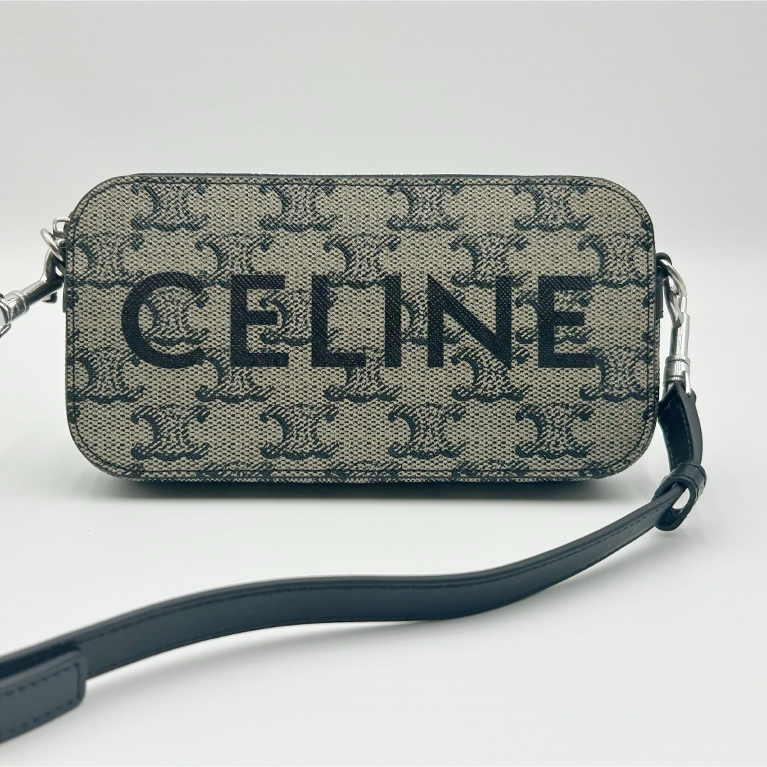 CELINE - CELINE セリーヌ ホリゾンタルポーチ トリオンフの通販 CELINE - CELINE セリーヌ ホリゾンタルポーチ トリオンフの通販