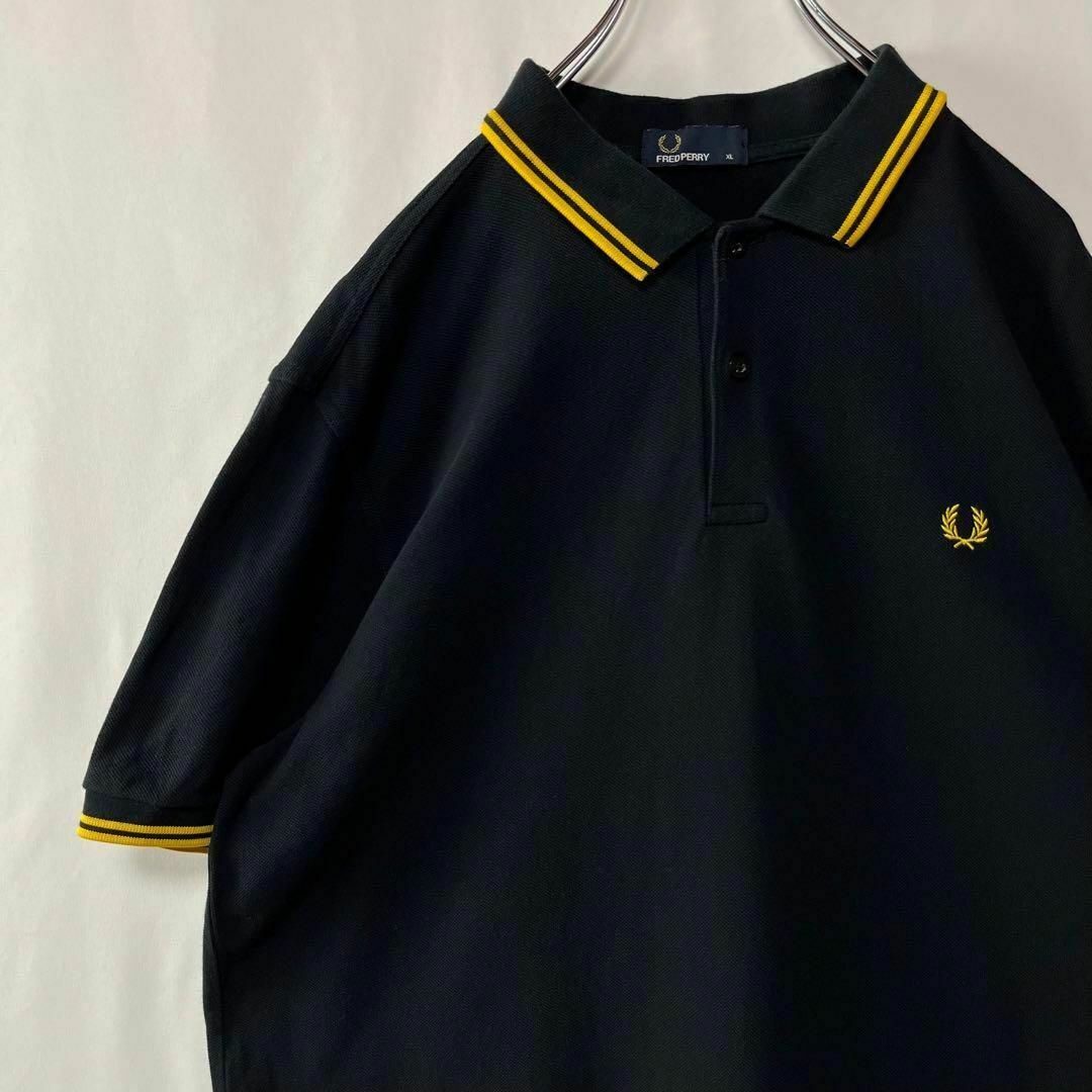 FRED PERRY - フレッドペリー ポロシャツ 刺繍ロゴ 半袖シャツ FRED PERRY - フレッドペリー ポロシャツ 刺繍ロゴ 半袖シャツ