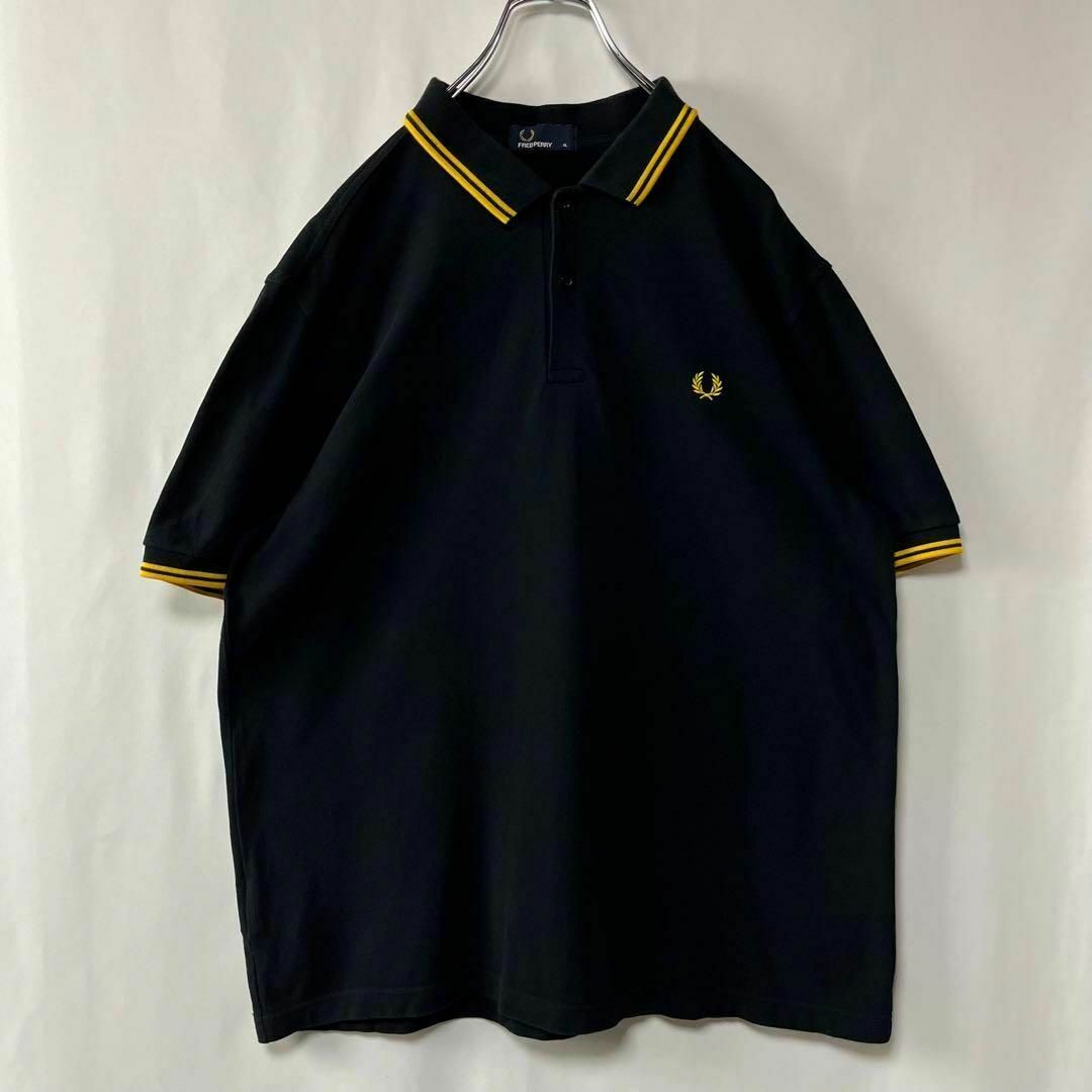 FRED PERRY - フレッドペリー ポロシャツ 刺繍ロゴ 半袖シャツ FRED PERRY - フレッドペリー ポロシャツ 刺繍ロゴ 半袖シャツ