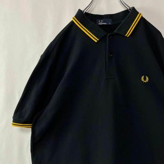 FRED PERRY - フレッドペリー ポロシャツ 刺繍ロゴ 半袖シャツ FRED PERRY - フレッドペリー ポロシャツ 刺繍ロゴ 半袖シャツ