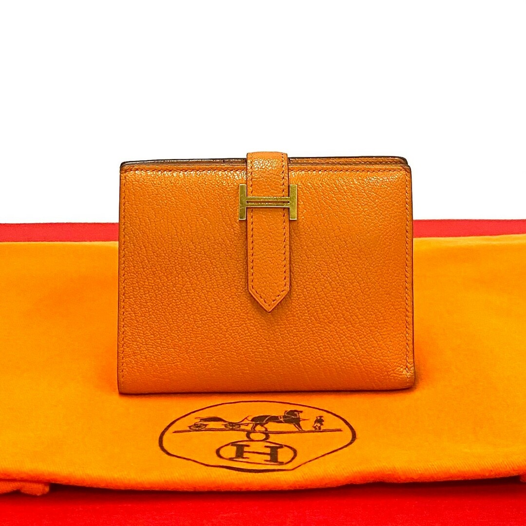 HERMES - 極 美品 希少品 U 刻印 HERMES エルメス ベアン HERMES - 極 美品 希少品 U 刻印 HERMES エルメス ベアン