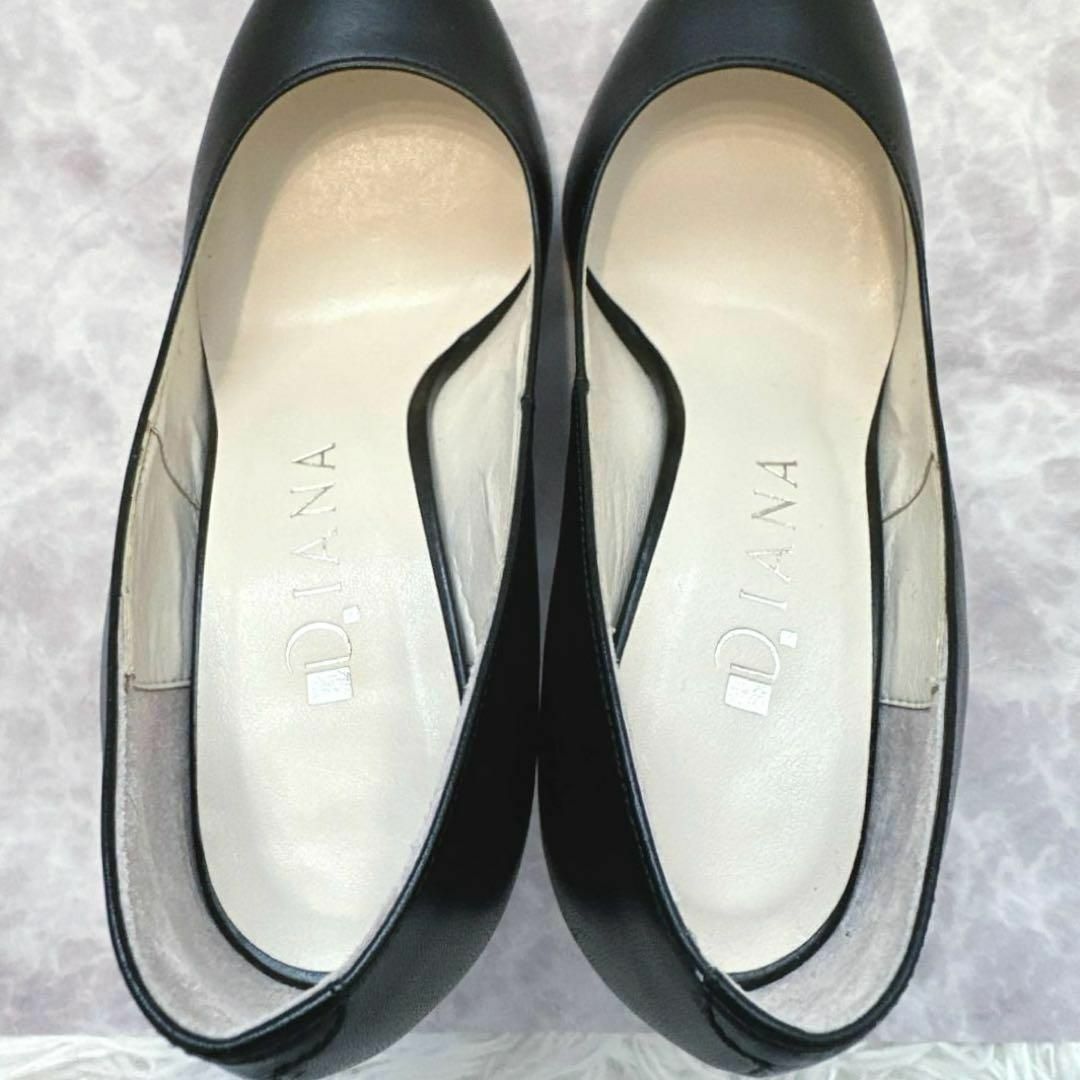 DIANA - 未使用級 ダイアナ♡ポインテッドトゥ レザーパンプス DIANA - 未使用級 ダイアナ♡ポインテッドトゥ レザーパンプス