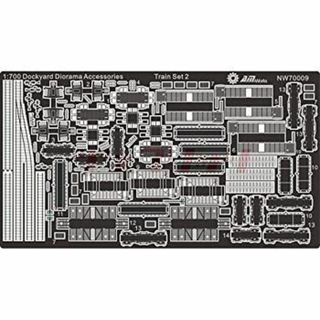 【新品未開封・送料無料】 未使用・未開封品) 列車セット2 港湾アクセサリシリーズ 1/700 その他