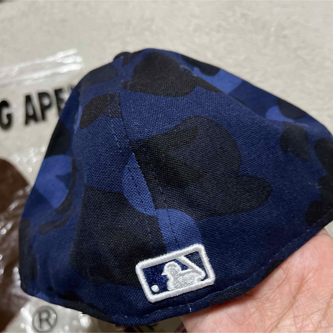 A BATHING APE - APE BAPE KAWS MLB NY YANKEES NEW ERA CAPの A BATHING APE - APE BAPE KAWS MLB NY YANKEES NEW ERA CAPの