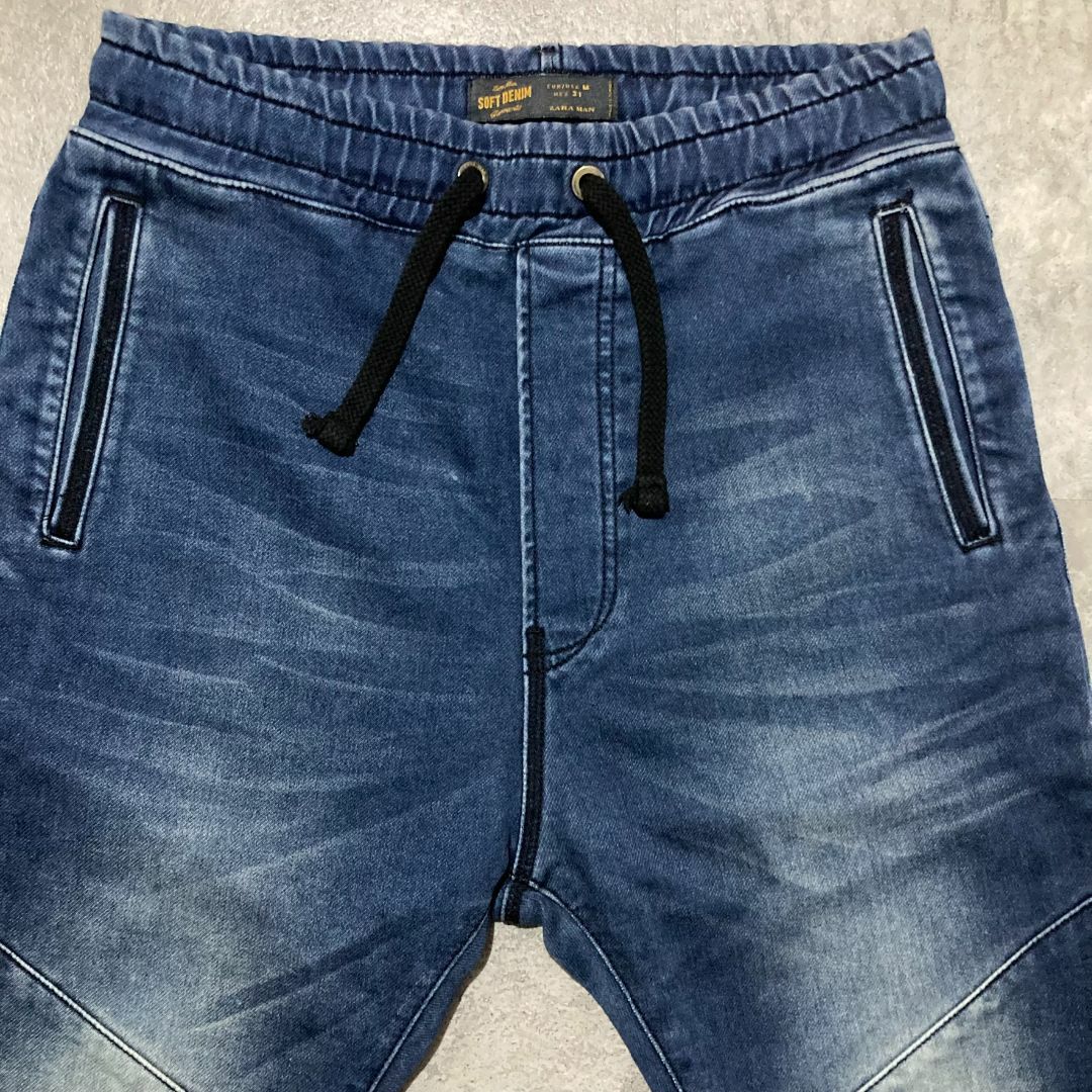 ZARA - 【ZARA MAN】ザラ マン ソフトデニムジョガーパンツ ZARA - 【ZARA MAN】ザラ マン ソフトデニムジョガーパンツ
