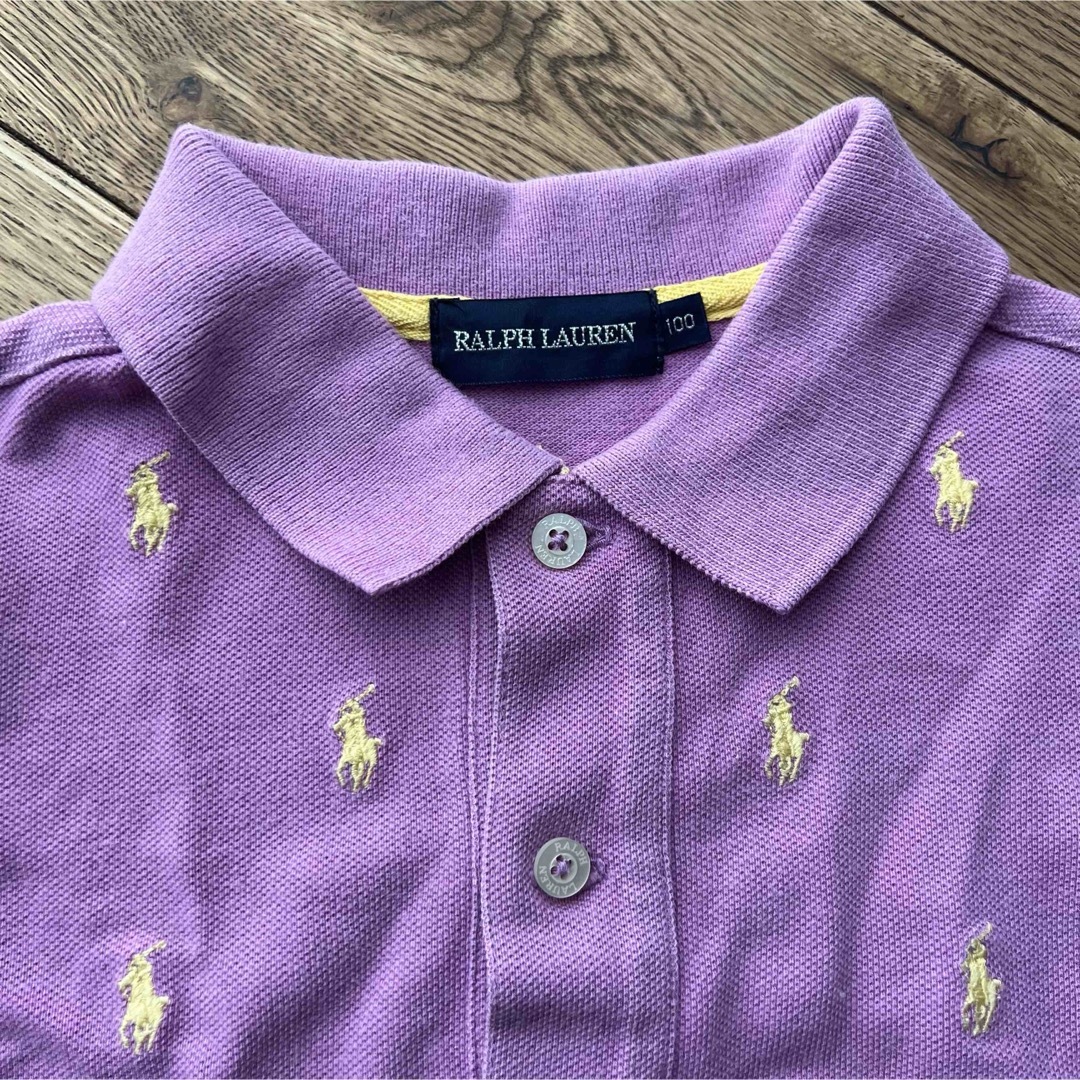 Ralph Lauren - ☆ラルフローレン☆Ralph Lauren 紫 ポロシャツ Ralph Lauren - ☆ラルフローレン☆Ralph Lauren 紫 ポロシャツ