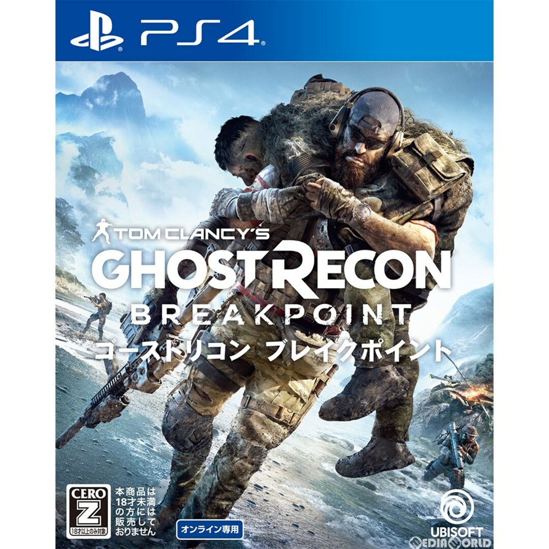 RECON(リーコン)のPS4ソフトトムクランシーズ ゴーストリコン ブレイクポイント(Tom Clancy's Ghost Recon Breakpoint) 通常版(オンライン専用) ユービーアイソフト エンタメ/ホビーのゲームソフト/ゲーム機本体(家庭用ゲームソフト)の商品写真