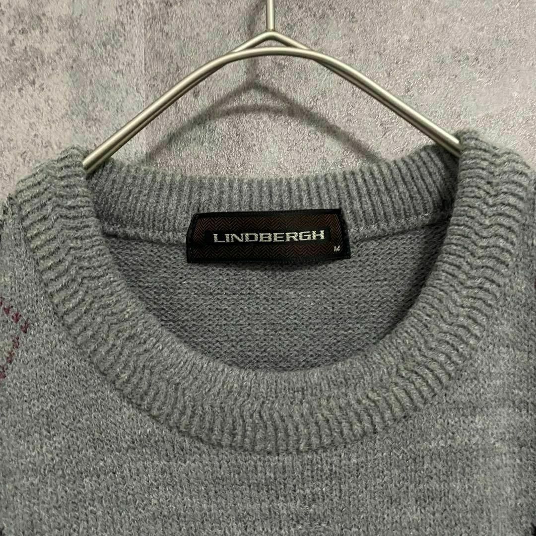 VINTAGE - 90S vintage 柄ニット メンズM グレー 古着 個性派 B4 VINTAGE - 90S vintage 柄ニット メンズM グレー 古着 個性派 B4