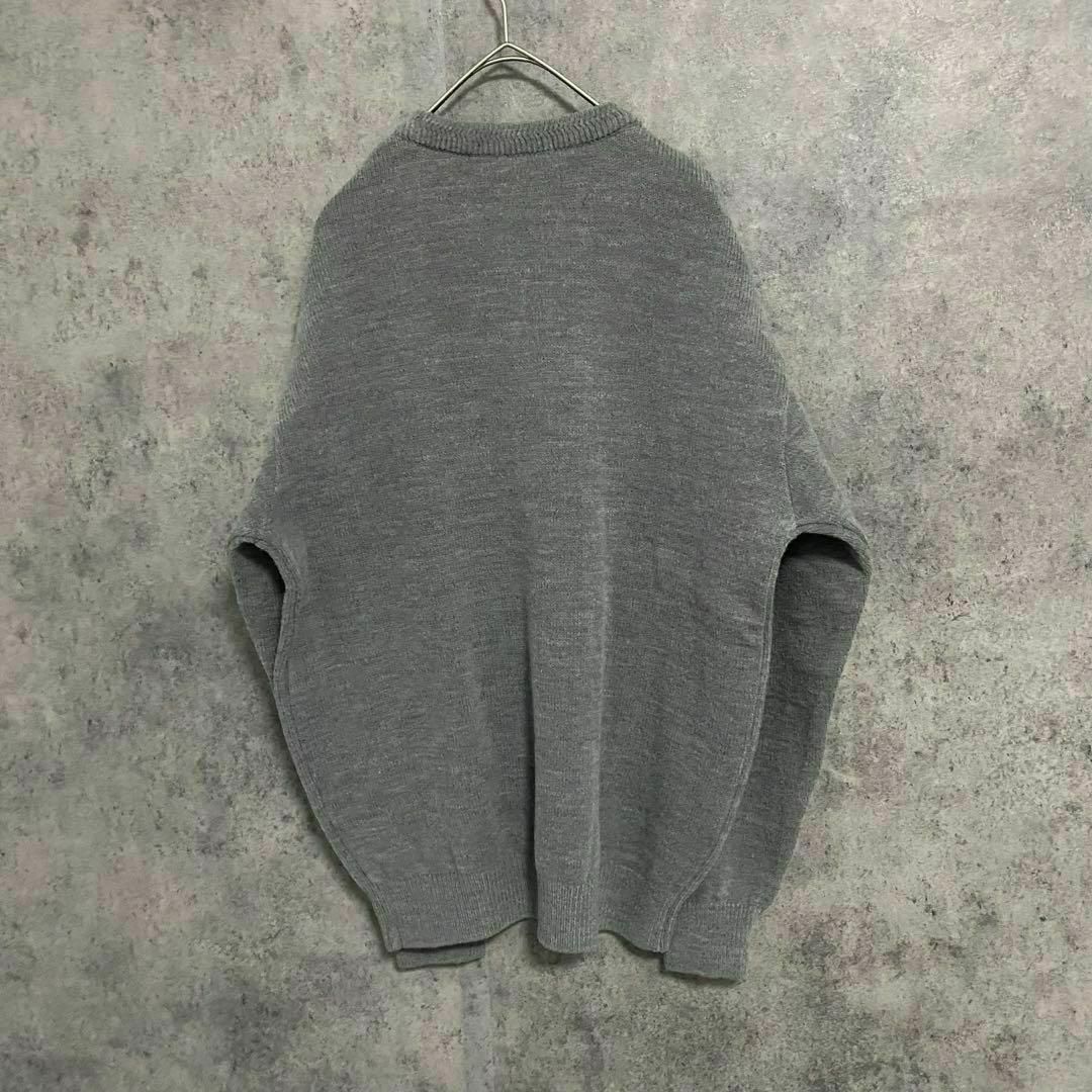 VINTAGE - 90S vintage 柄ニット メンズM グレー 古着 個性派 B4 VINTAGE - 90S vintage 柄ニット メンズM グレー 古着 個性派 B4