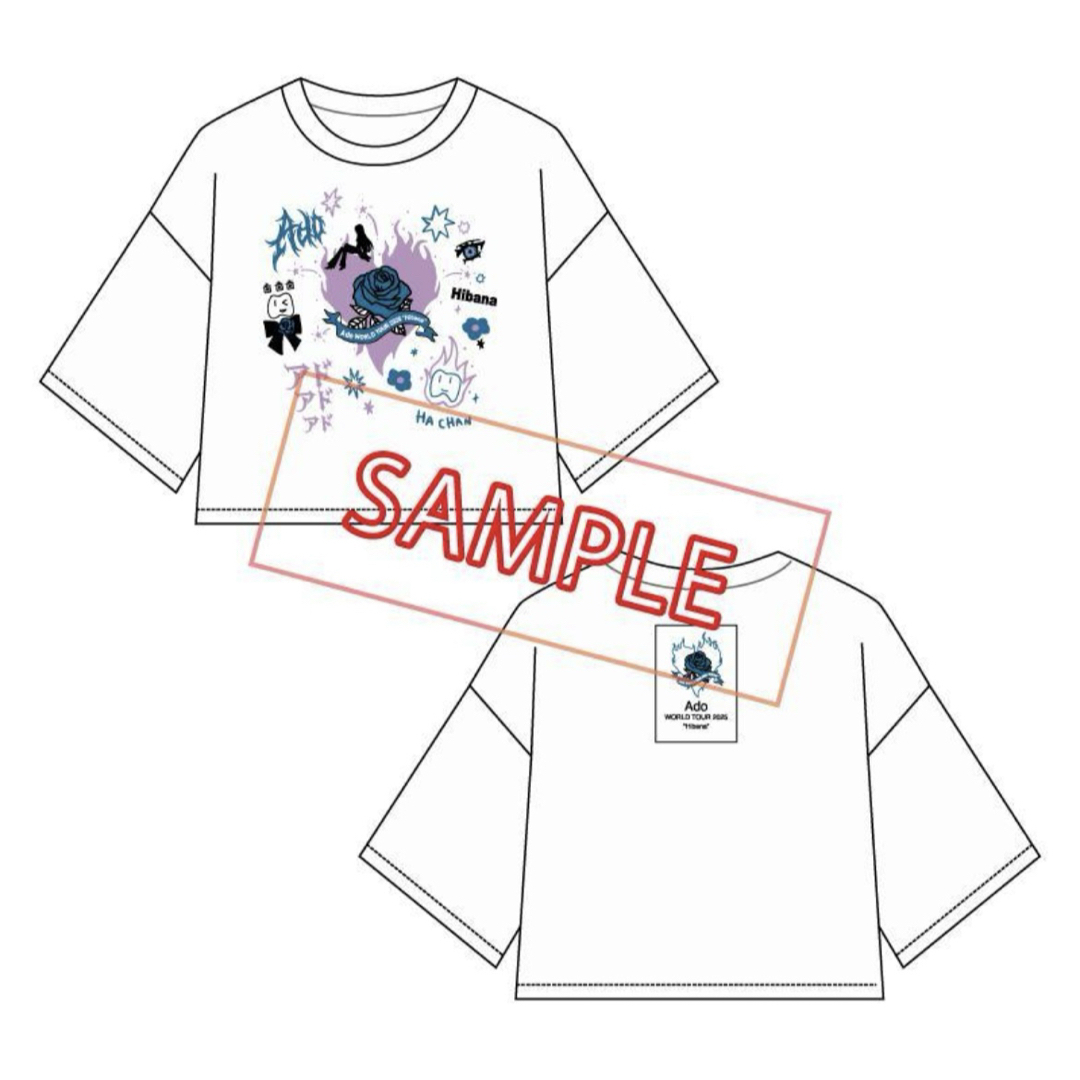 Tシャツ Ado ファッショナブル「Hibana」Tシャツ-d 小 Mサイズの Tシャツ Ado ファッショナブル「Hibana」Tシャツ-d 小 Mサイズの