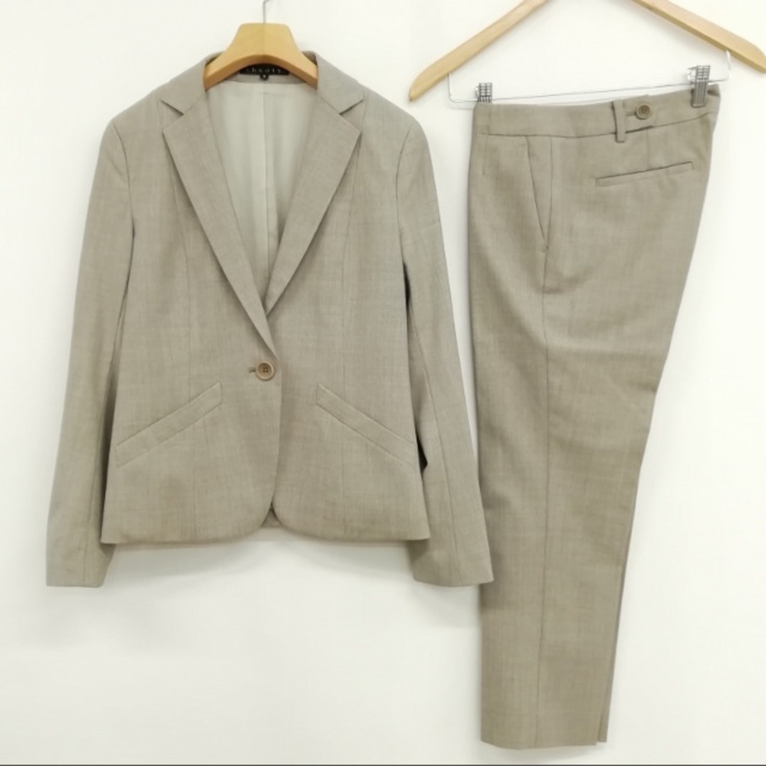 Theory - フォーマル パンツ スーツ セットアップ 2 グレージュ Theory - フォーマル パンツ スーツ セットアップ 2 グレージュ