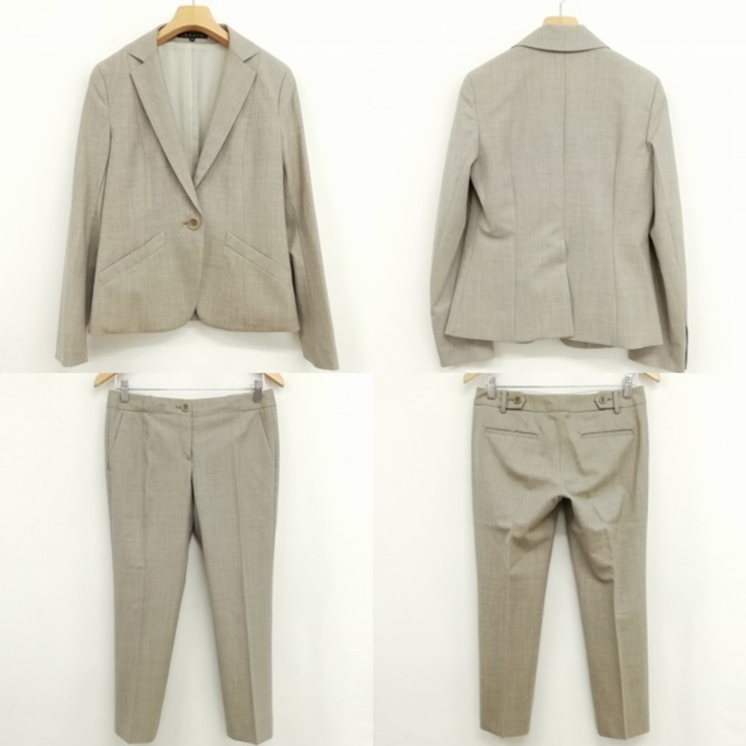Theory - フォーマル パンツ スーツ セットアップ 2 グレージュ Theory - フォーマル パンツ スーツ セットアップ 2 グレージュ