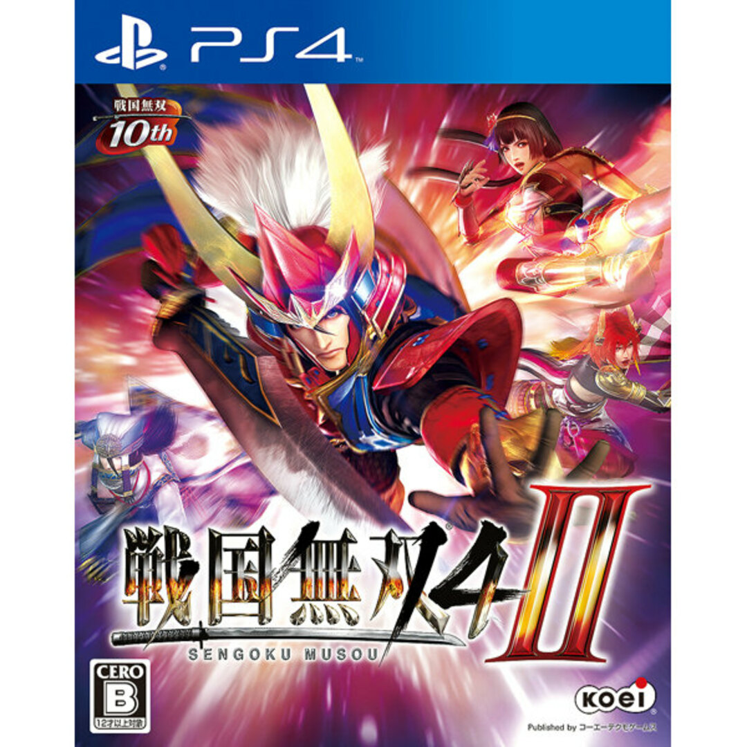 Koei Tecmo Games(コーエーテクモゲームス)のPS4ソフト戦国無双4-II 通常版 コーエーテクモゲームス エンタメ/ホビーのゲームソフト/ゲーム機本体(家庭用ゲームソフト)の商品写真