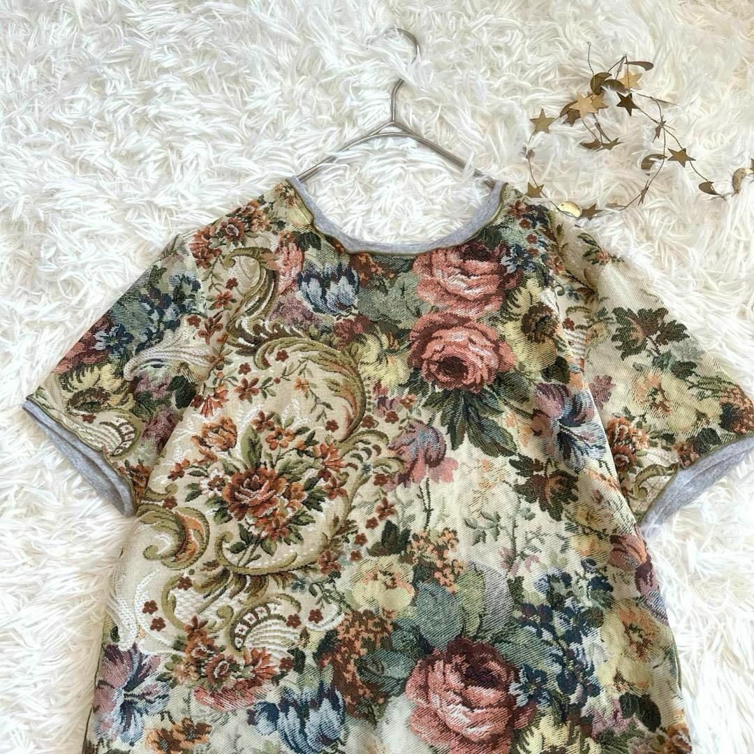 DOLCE&GABBANA - 美品 ドルチェアンドガッバーナ♡花柄ブラウス DOLCE&GABBANA - 美品 ドルチェアンドガッバーナ♡花柄ブラウス