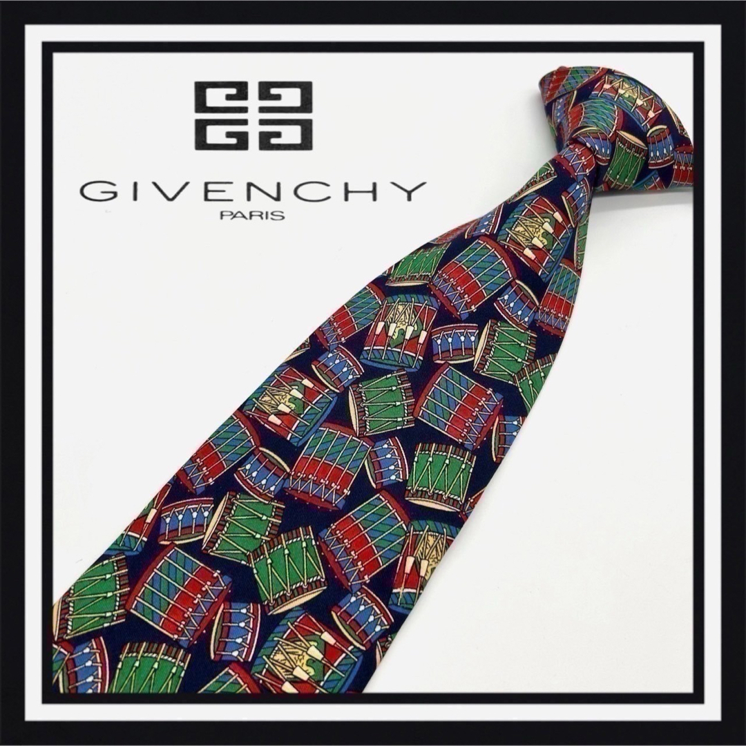 GIVENCHY - 【高級ブランド】GIVENCHY ジバンシー ネクタイの GIVENCHY - 【高級ブランド】GIVENCHY ジバンシー ネクタイの