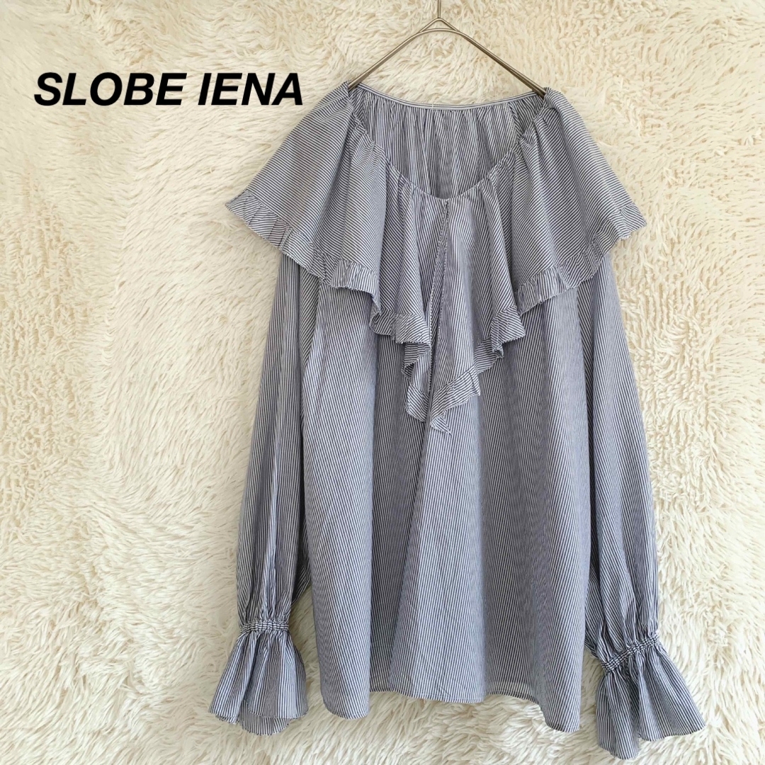 SLOBE IENA - スローブイエナ☆ビッグフリル ブラウス SLOBE IENA - スローブイエナ☆ビッグフリル ブラウス